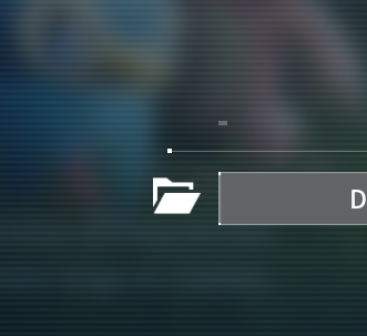 Palworld world selection screen with the folder icon near the bottom left